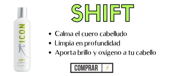 como se aplica icon shift